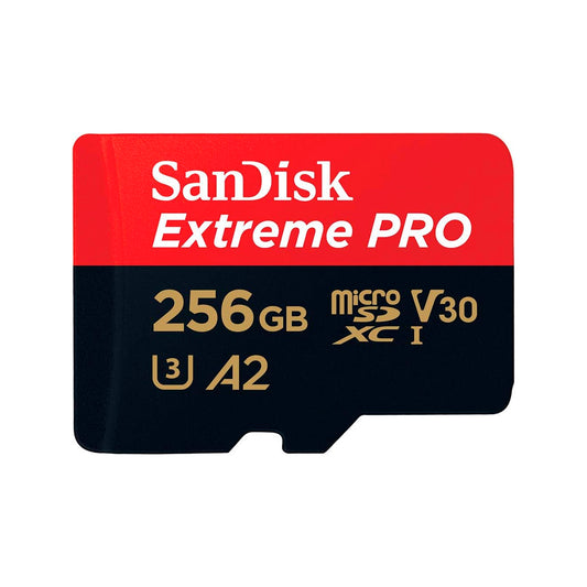 SanDisk - 256GB microSDXC UHS-I Extreme PRO A2 U3 V30