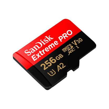 SanDisk - 256GB microSDXC UHS-I Extreme PRO A2 U3 V30