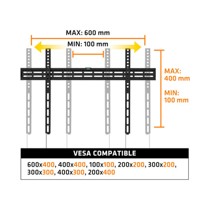 Engel - Ultraslim Fixed Wall Stand 32" - 65" (AC0570E)