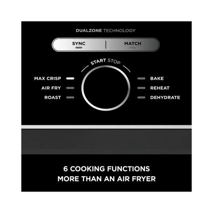 Ninja - Foodi Max Dual Zone Air Fryer 9.5 L. (AF400EU)