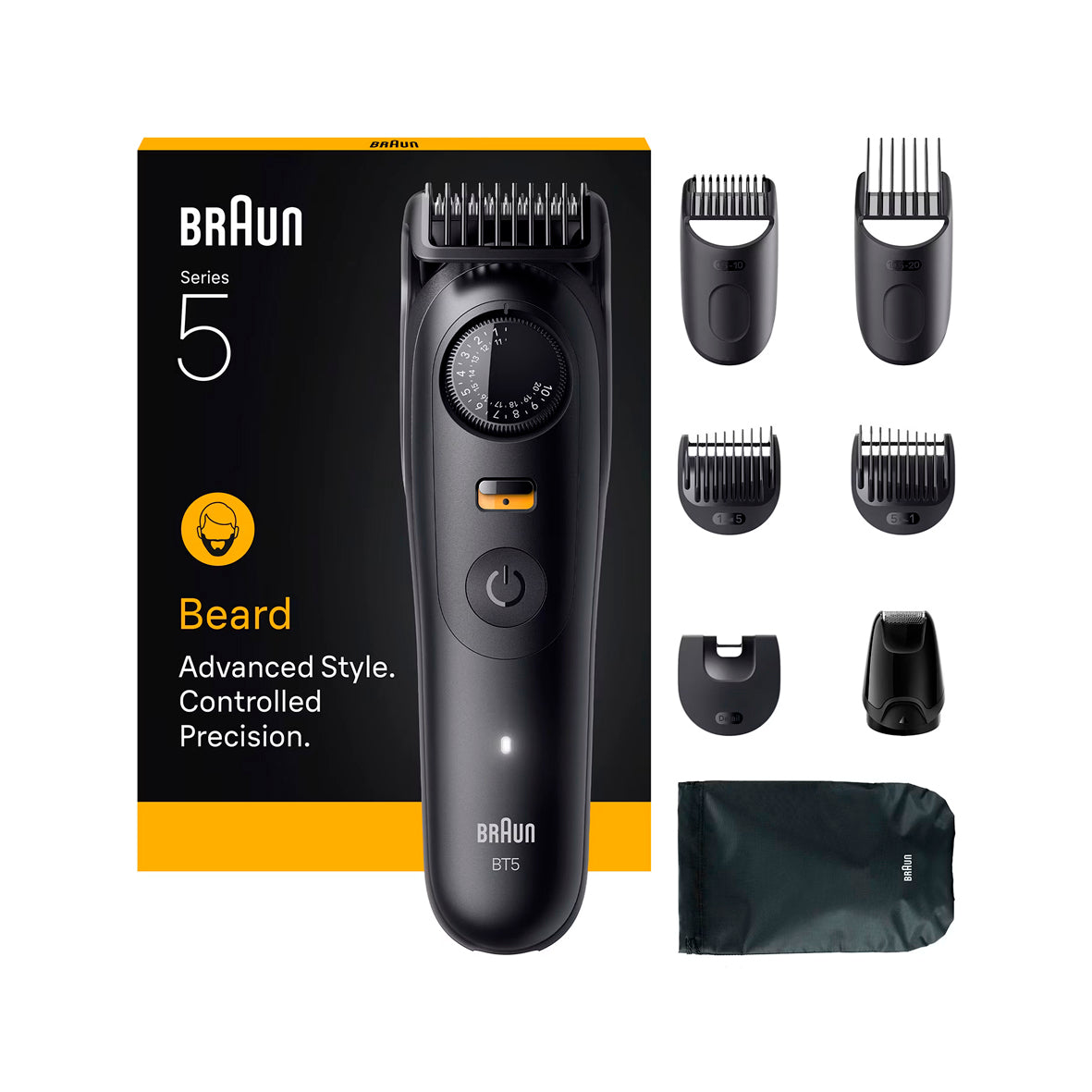 Braun - Beard Trimmer Serie 5 Black (BT5560)