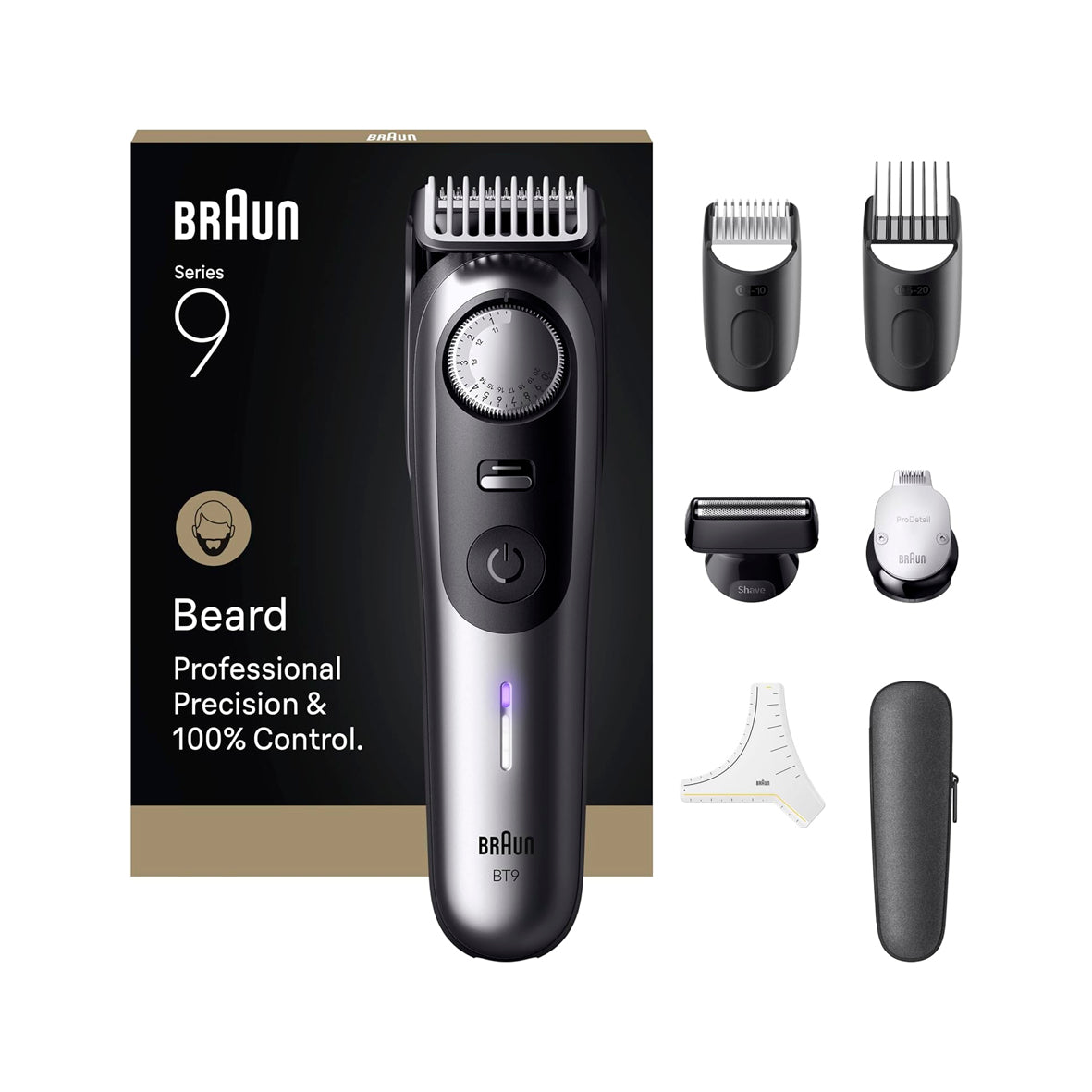 Braun - Beard Trimmer - Serie 9 - 7 in 1 (BT9520)