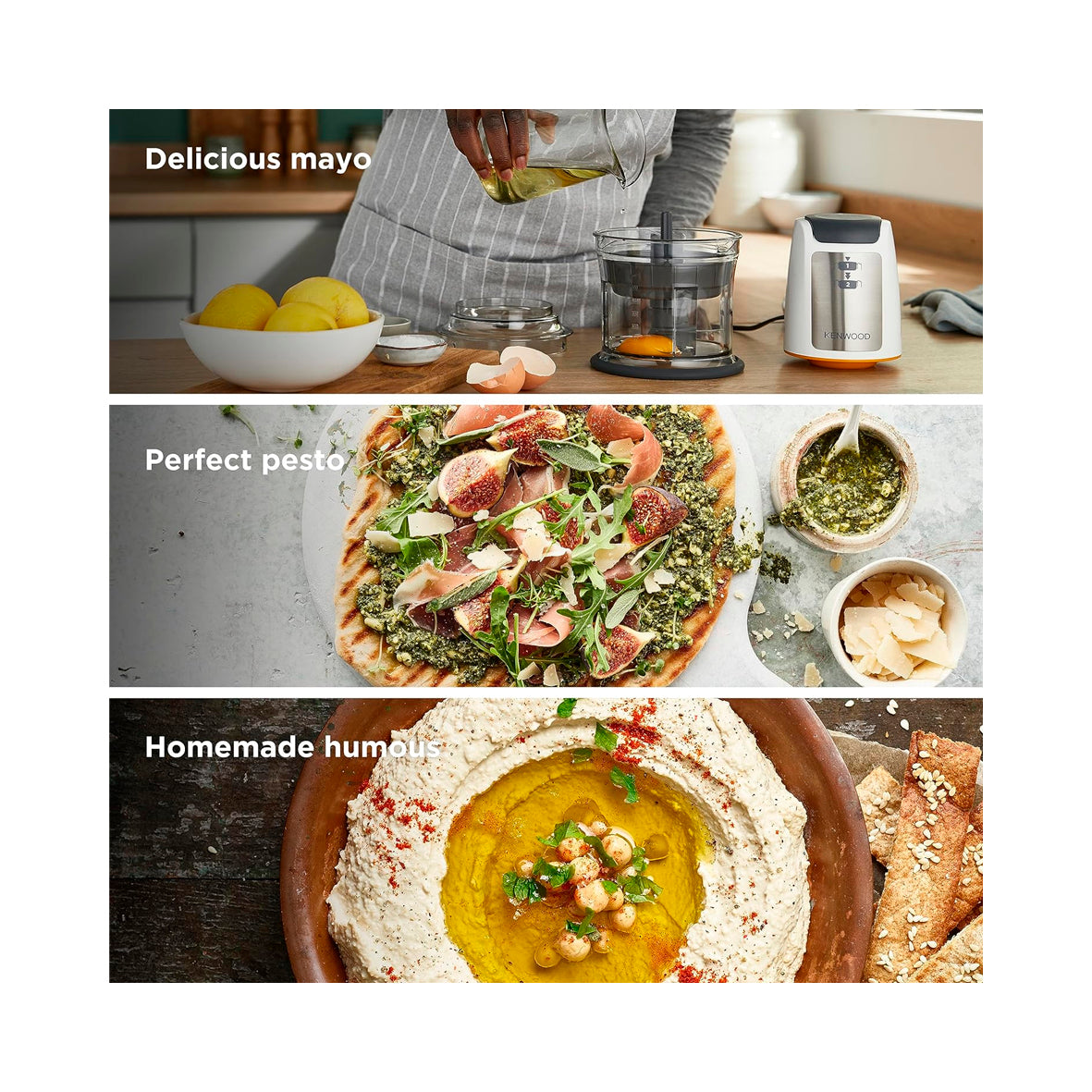Kenwood - Electric Food Chopper White (CHP61)