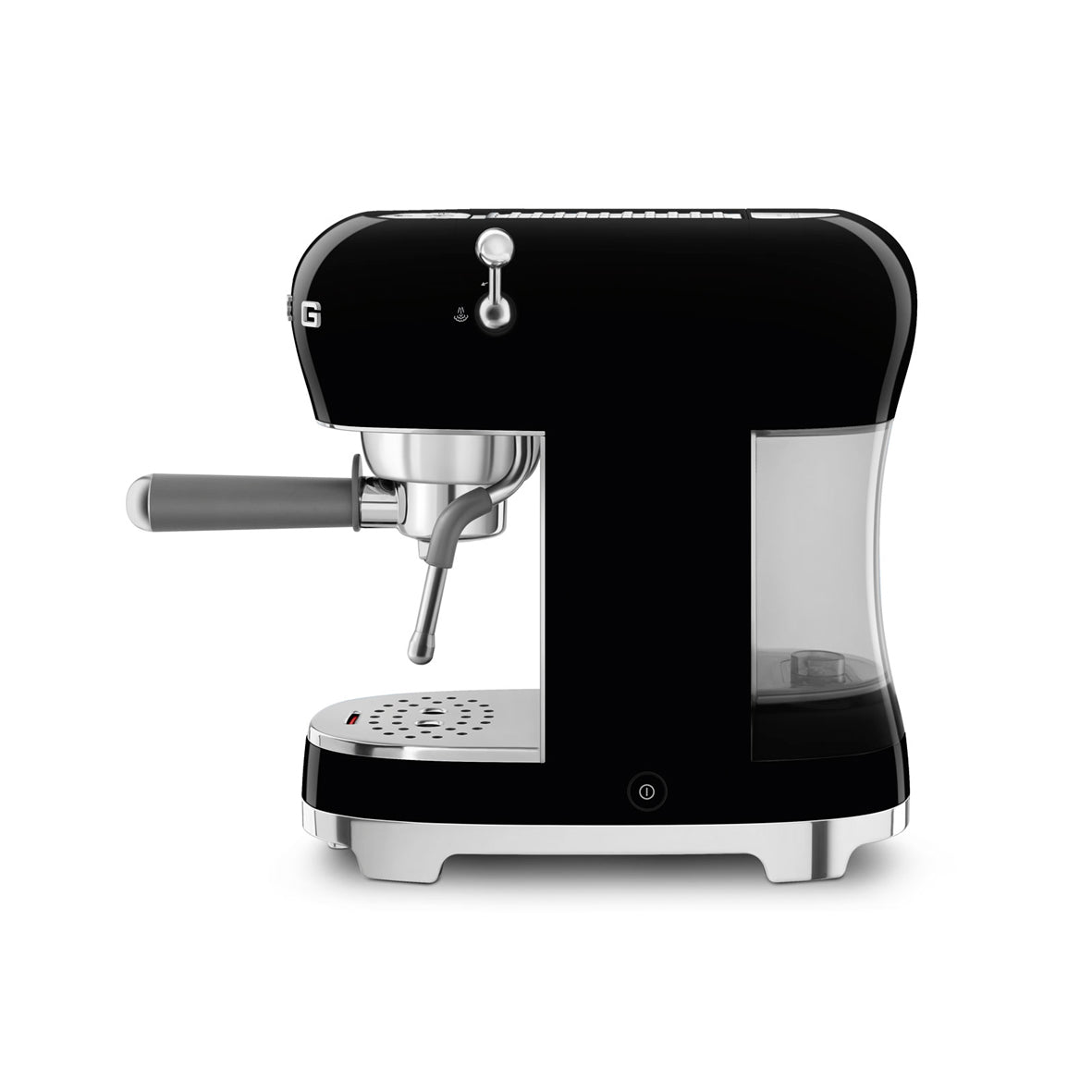 Smeg - Espresso Manual Coffee Machine Black (ECF02BLEU)