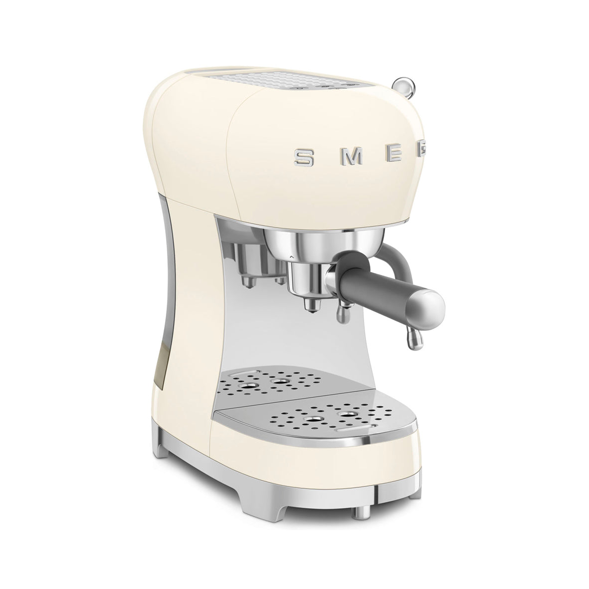 Smeg - Espresso Manual Coffee Machine Cream (ECF02CREU)
