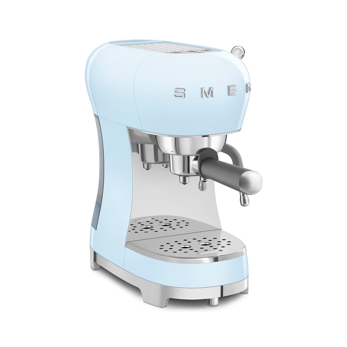 Smeg - Espresso Manual Coffee Machine Pastel Blue (ECF02PBEU)