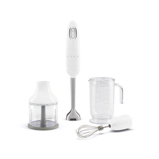 Smeg - Hand Blender White + Accessories (HBF03WHEU)