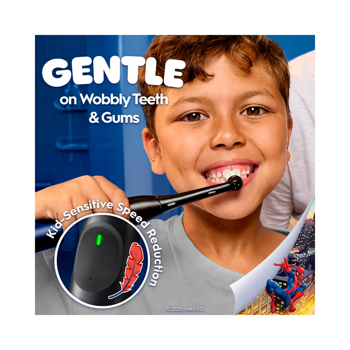 Braun Oral-B - Toothbrush Junior Spiderman (IO2-SPID)