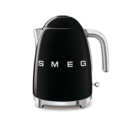 Smeg - Kettle Black 1.7L (KLF03BLEU)