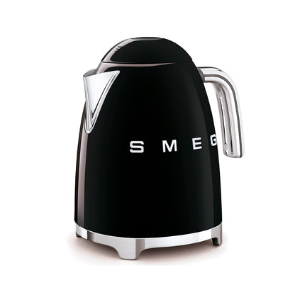 Smeg - Kettle Black 1.7L (KLF03BLEU)