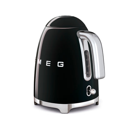 Smeg - Kettle Black 1.7L (KLF03BLEU)