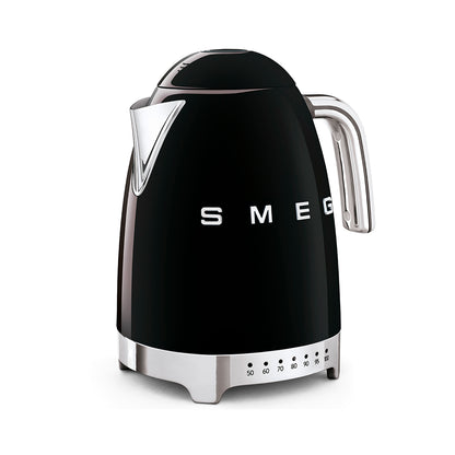 Smeg - Kettle Black 1.7L (KLF04BLEU)