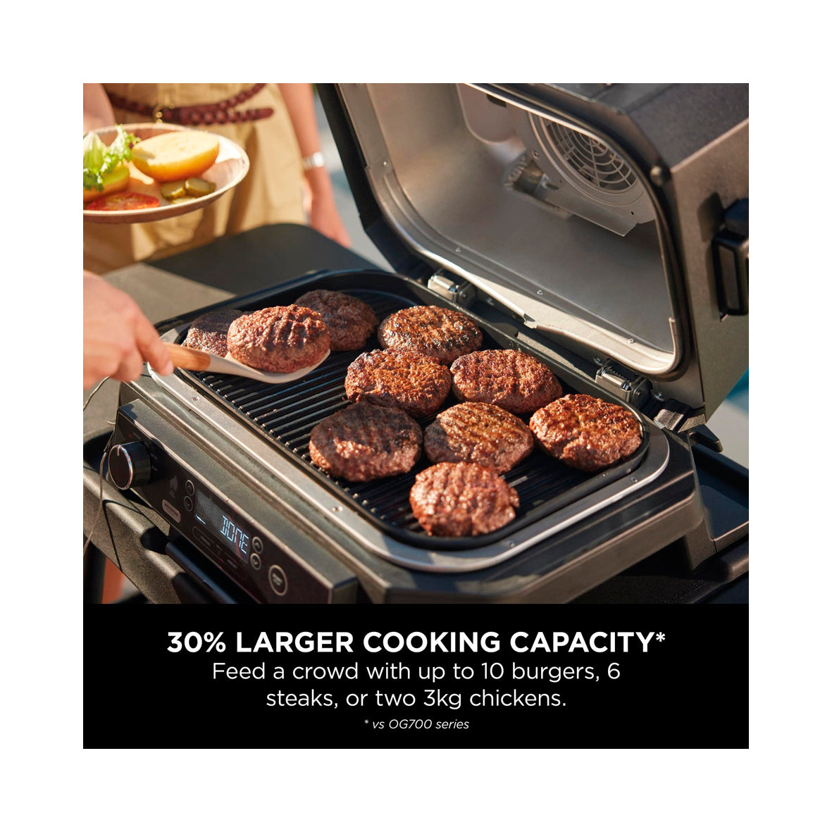 Ninja - Woodfire Pro XL Electric Grill (OG850EU)