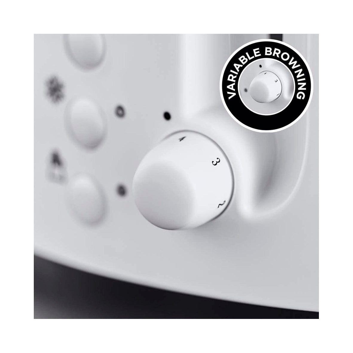 Russel Hobs - Toaster White (RH21640)