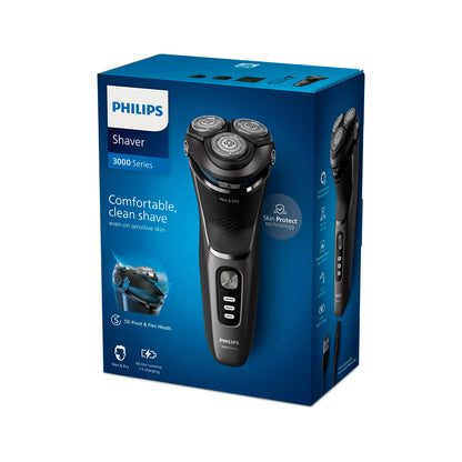 Philips - Body Shaver Series 3000 Wet and Dry (S3343/13)