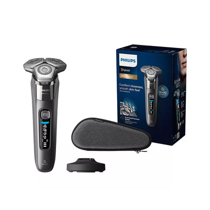 Philips - S8000 Wet & Dry Electric Shaver - Pop-up Trimmer