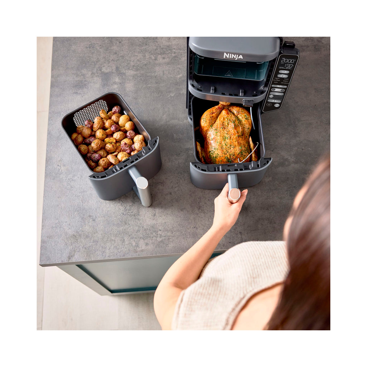 Ninja - Airfryer Double Vertical 9.5L (SL451EU)