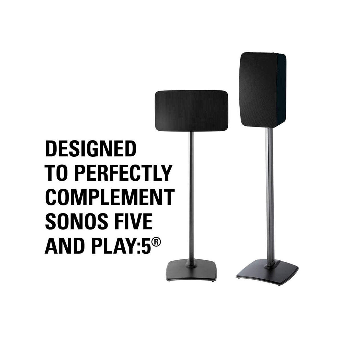 Sonos - Sanus Floor Stand For Sonos Five