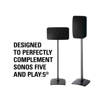 Sonos - Sanus Floor Stand For Sonos Five