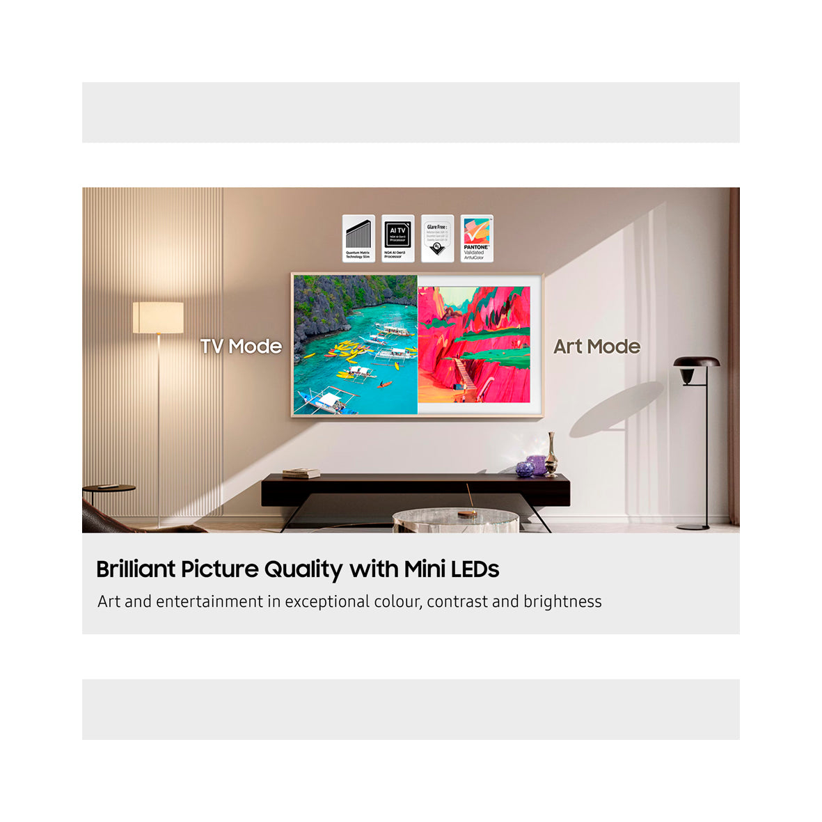 Samsung - 65" Neo Qled The Frame Pro (TQ65LS03FPRO)
