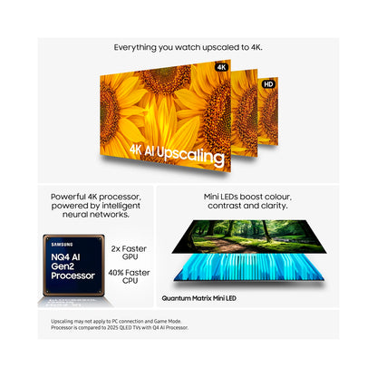 SAMSUNG - TV/NEO QLED 85'' UHD 4K (TQ85QN74FAT)