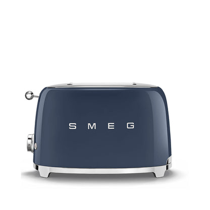 Smeg - Toaster 2 Slice, 2 Slot Bright Navy Blue (TSF01NBEU)