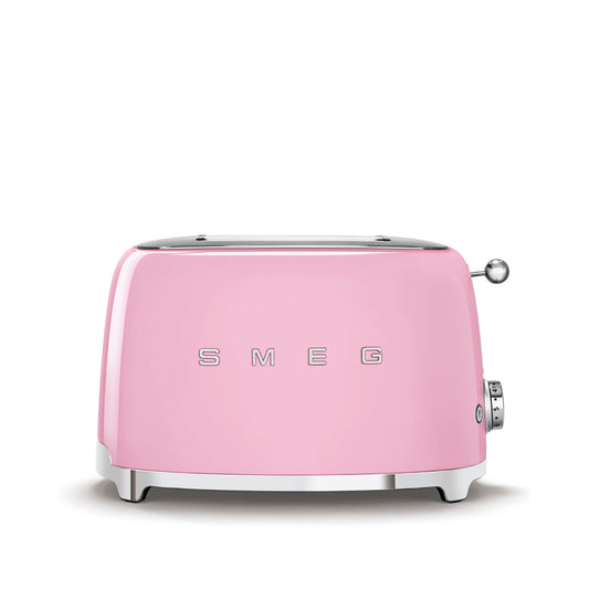 Smeg - Toaster 2 Slice, 2 Slot Pink (TSF01PKEU)