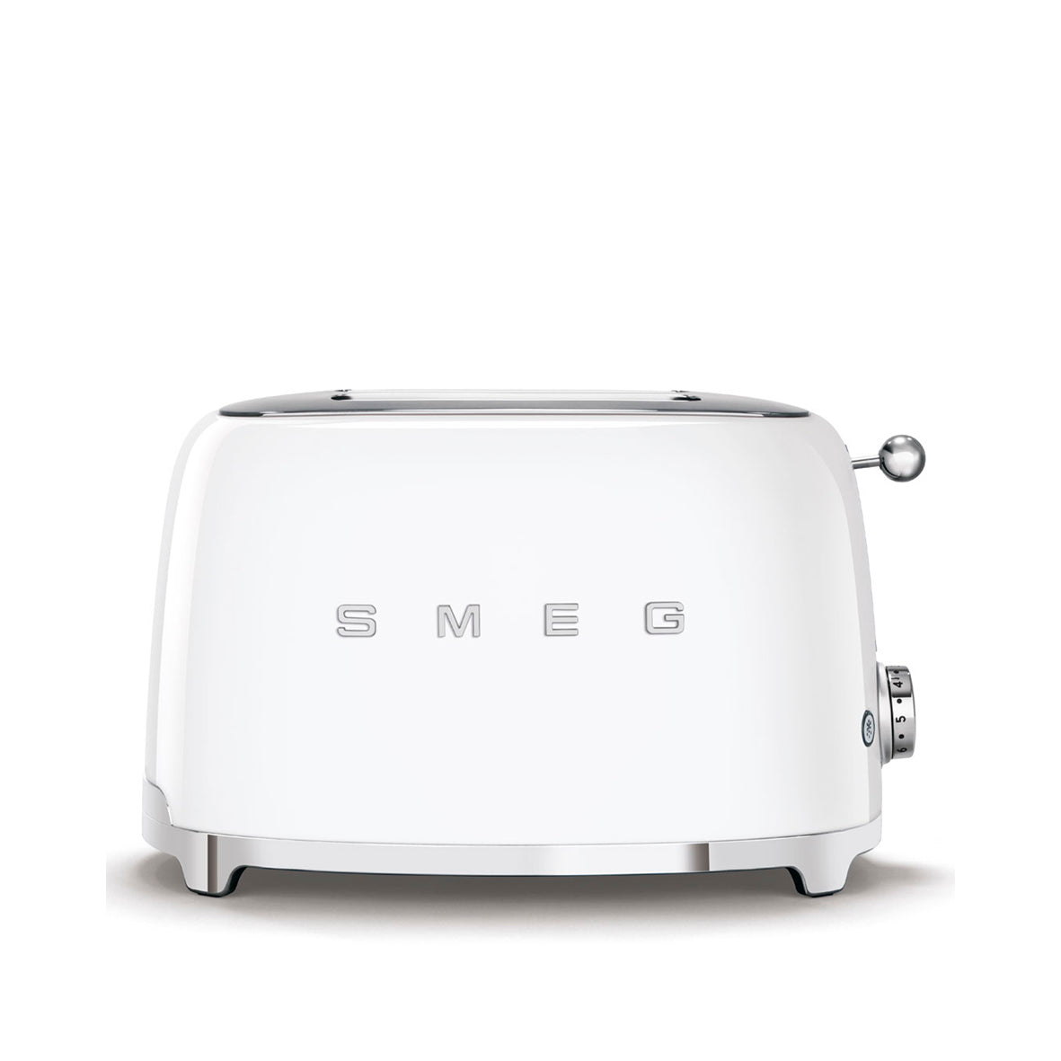 Smeg - Toaster 2 Slice, 2 Slot White (TSF01WHEU)