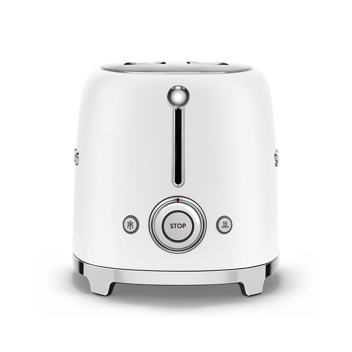 Smeg - Toaster 2 Slice, 2 Slot Matt White (TSF01WHMEU)