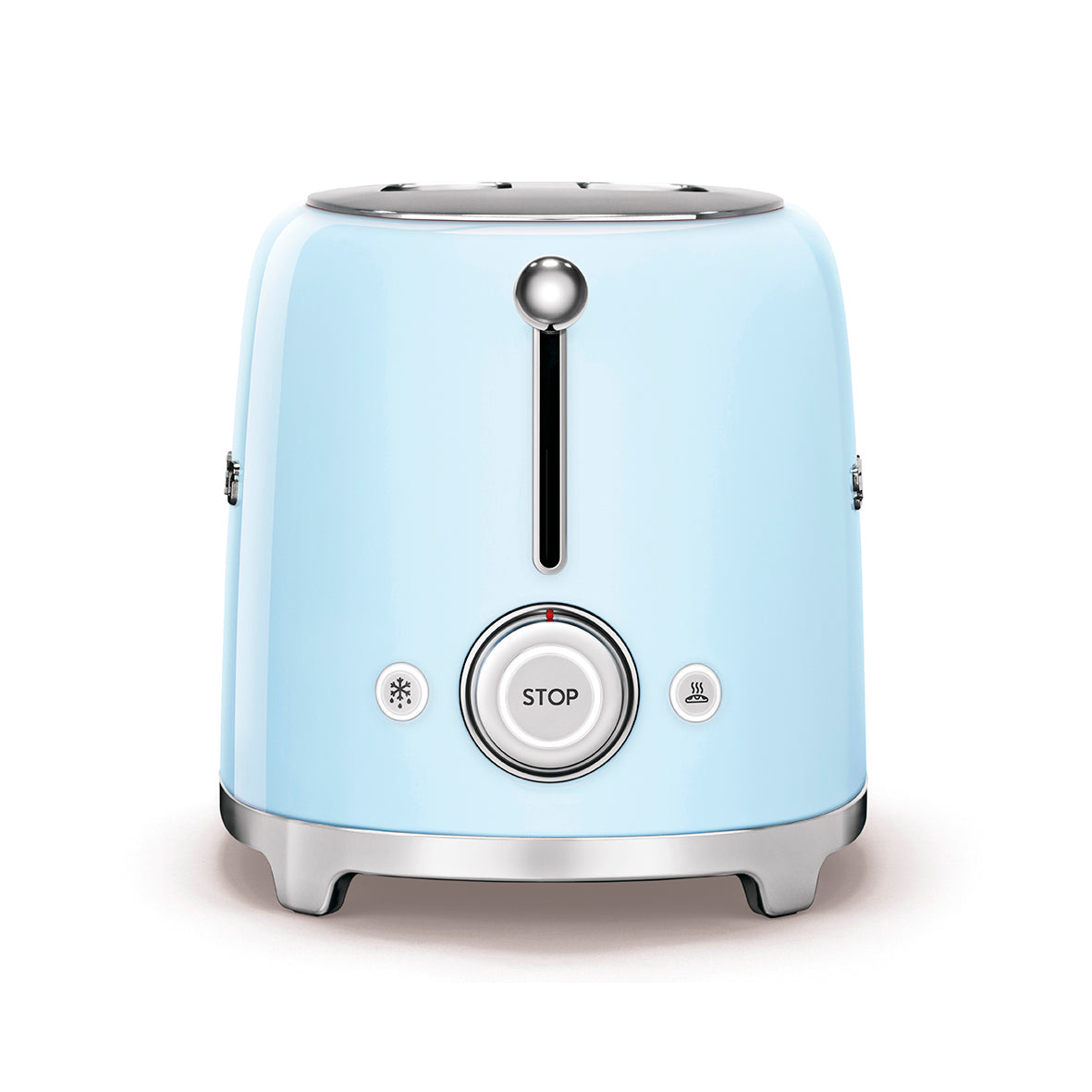 Smeg - Toaster 4 Slice, 2 Long Slot Pastel Blue (TSF02PBEU)