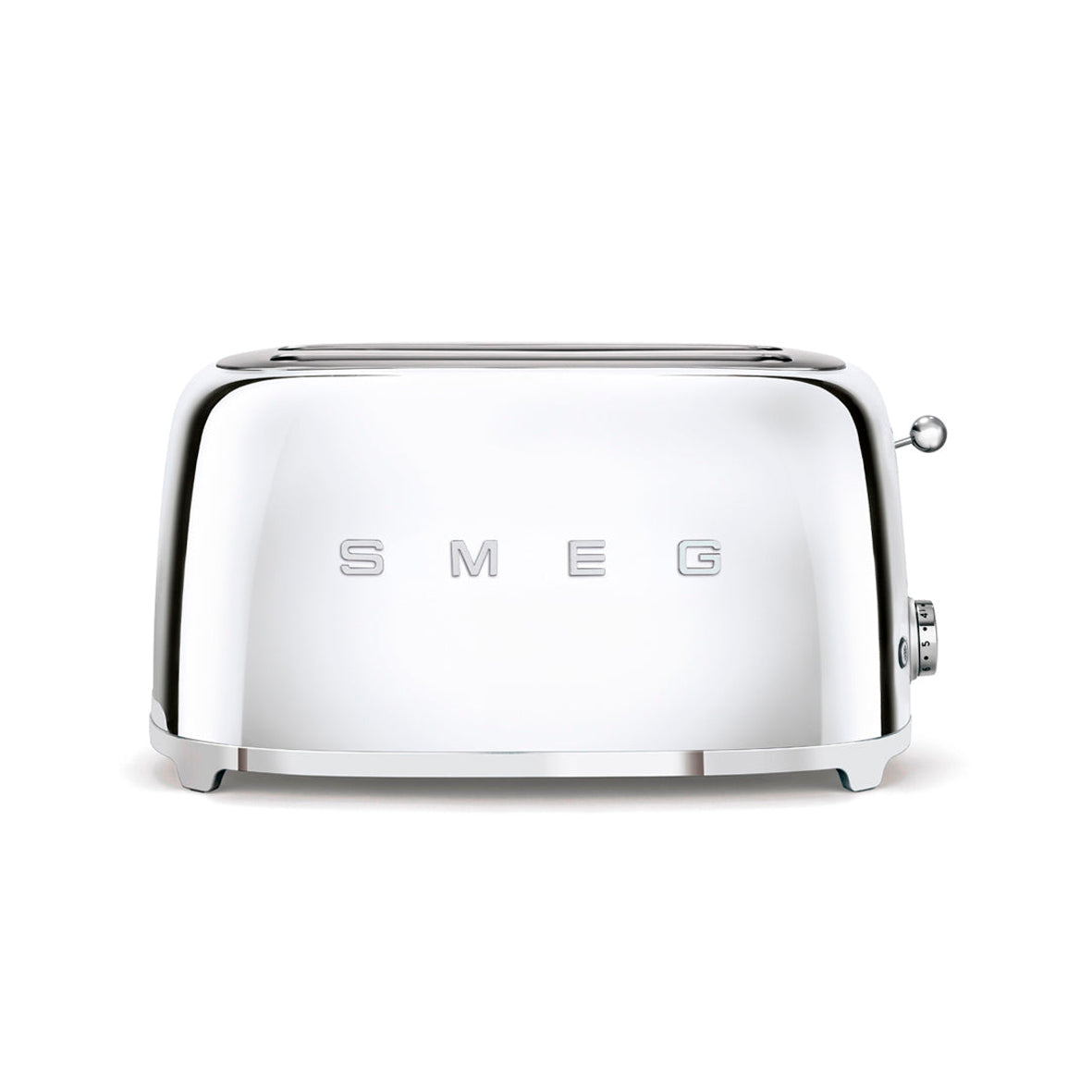 Smeg - Toaster 4 Slice, 2 Long Slot Steel (TSF02SSEU)