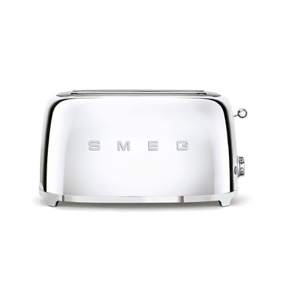 Smeg - Toaster 4 Slice, 2 Long Slot Steel (TSF02SSEU)