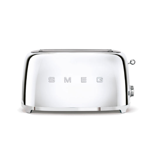 Smeg - Toaster 4 Slice, 2 Long Slot Steel (TSF02SSEU)