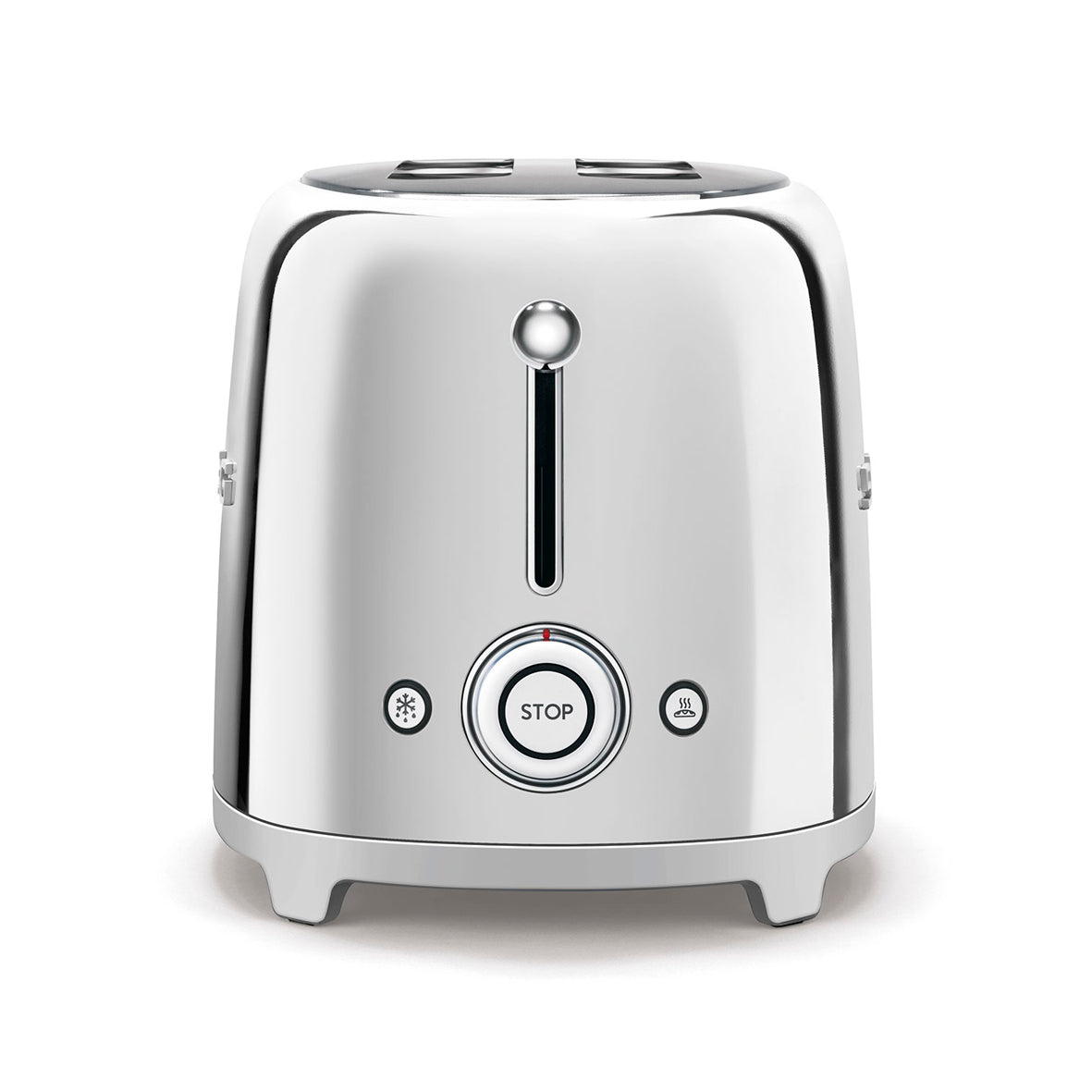 Smeg - Toaster 4 Slice, 2 Long Slot Steel (TSF02SSEU)