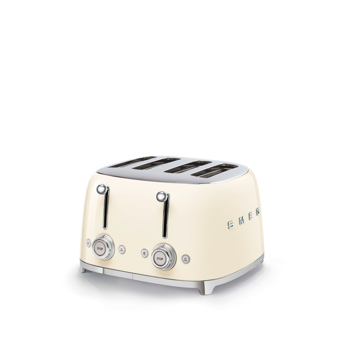 Smeg - Toaster 4 Slice Cream (TSF03CREU)