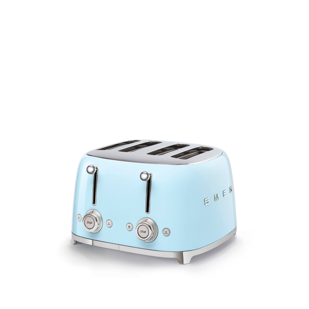 Smeg - Toaster 4 Slice Pastel Blue (TSF03PBEU)