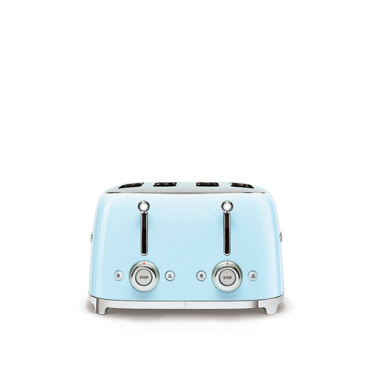 Smeg - Toaster 4 Slice Pastel Blue (TSF03PBEU)