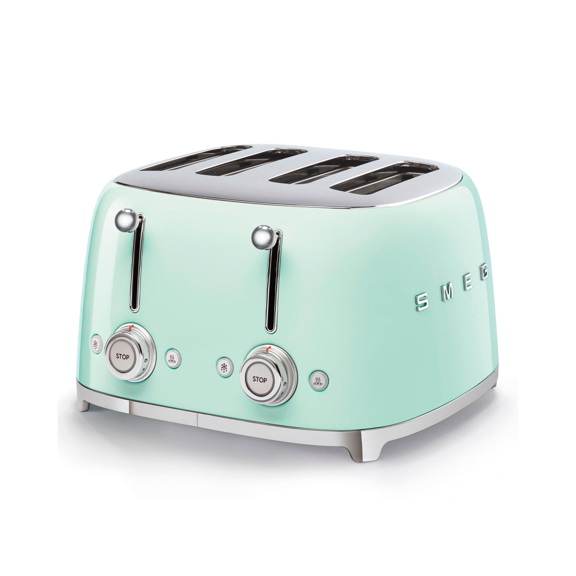 Smeg - Toaster 4 Slice Pastel Green (TSF03PGEU)