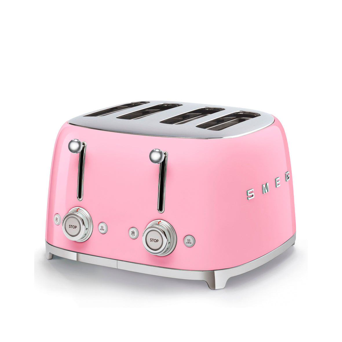Smeg - Toaster 4 Slice Pink (TSF03PKEU)