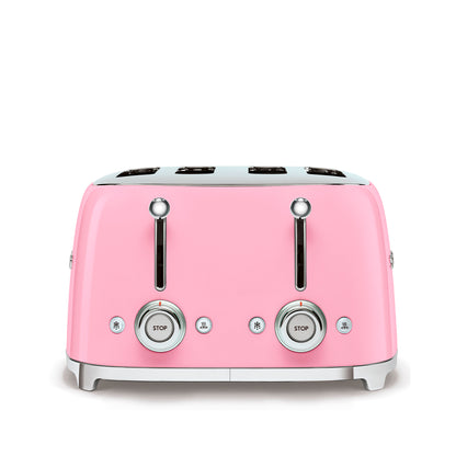 Smeg - Toaster 4 Slice Pink (TSF03PKEU)