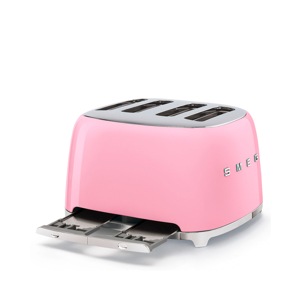 Smeg - Toaster 4 Slice Pink (TSF03PKEU)