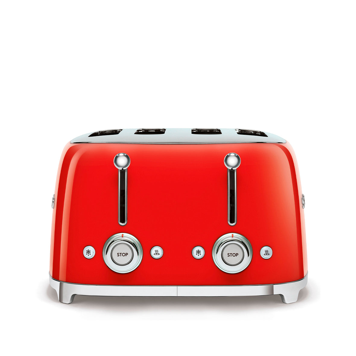 Smeg - Toaster 4 Slice Red (TSF03RDEU)