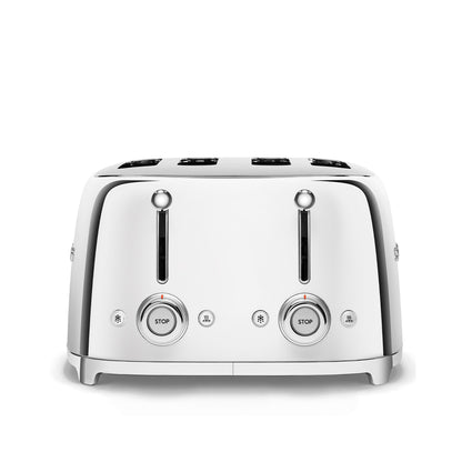 Smeg - Toaster 4 Slice Steel (TSF03SSEU)