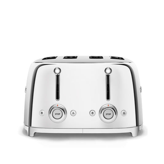 Smeg - Toaster 4 Slice Steel (TSF03SSEU)
