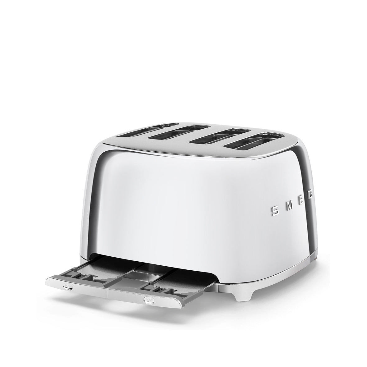 Smeg - Toaster 4 Slice Steel (TSF03SSEU)