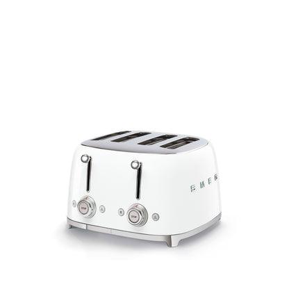 Smeg - Toaster 4 Slice White (TSF03WHEU)