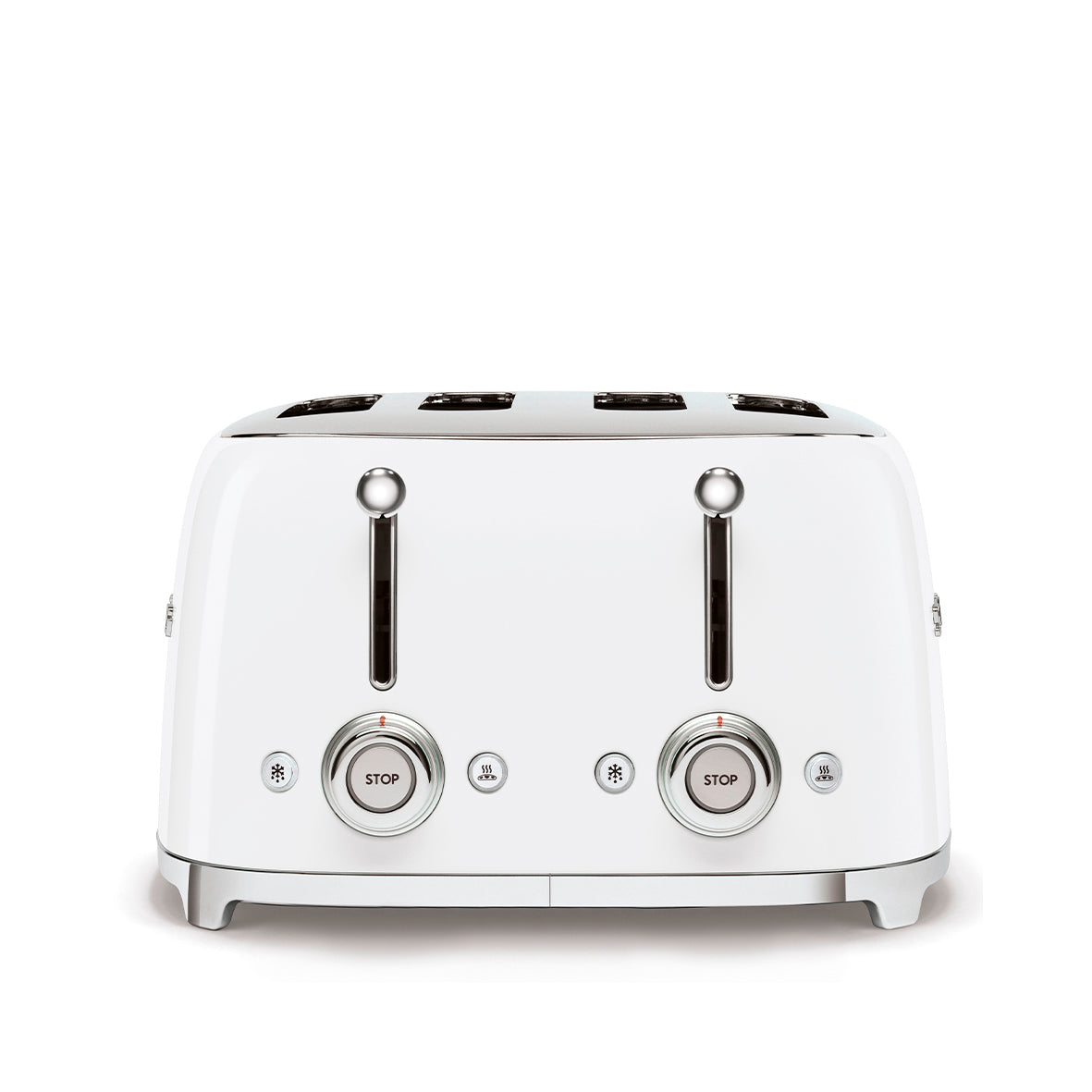Smeg - Toaster 4 Slice White (TSF03WHEU)