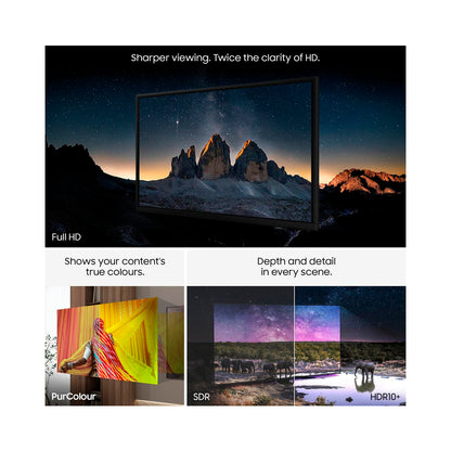 Samsung - 24" Full HD Smart TV (TU24F6005FK)