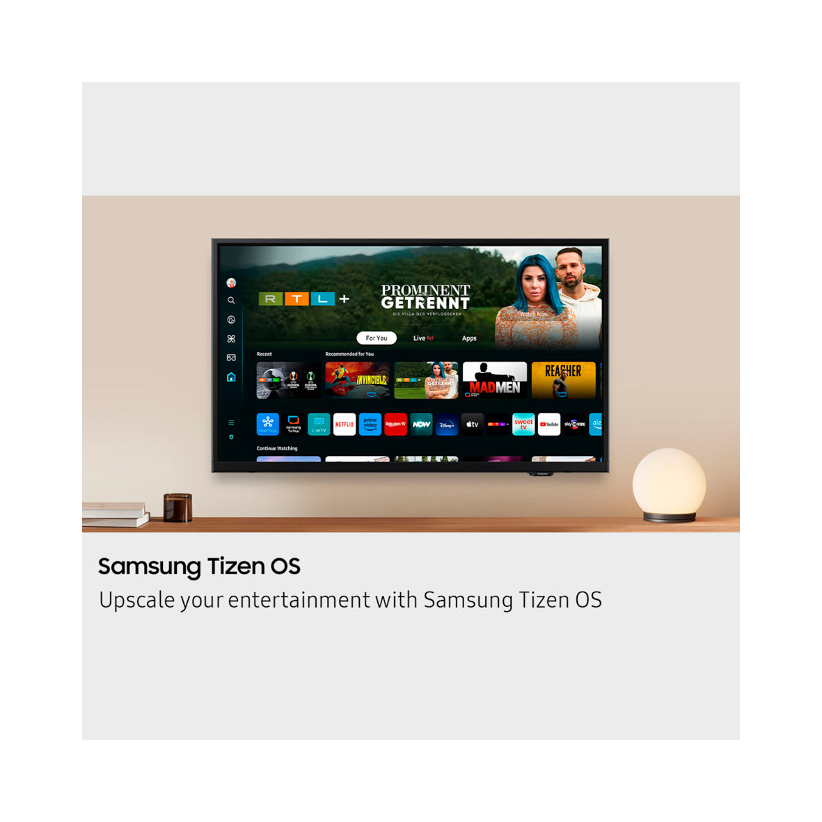 Samsung - Television 27'' FHD SMART TV BT (TU27F6005F)