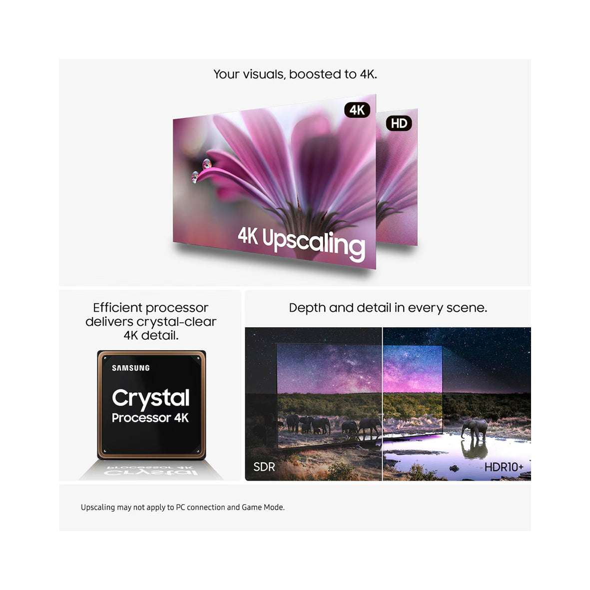 Samsung - 55'' Crystal UHD 4K (TU55U7025F)